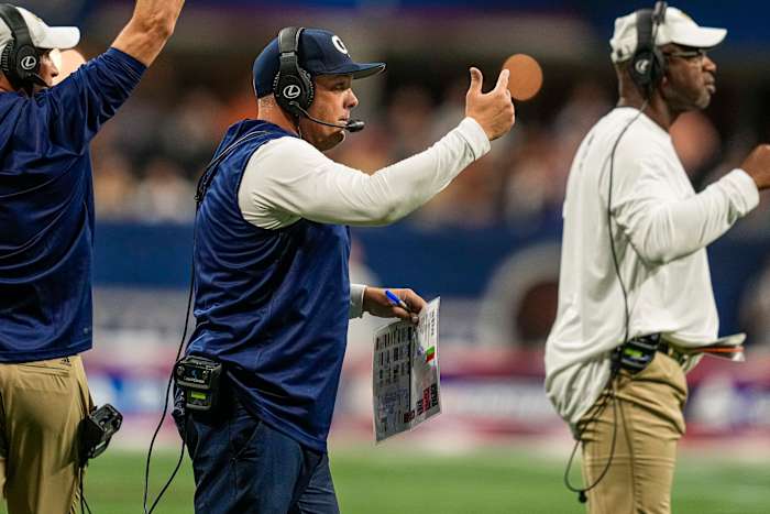 Georgia Tech head coach Geoff Collins