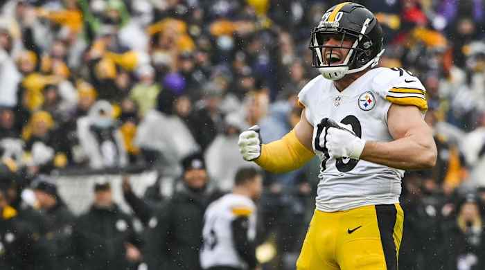 Steelers defensive end T.J. Watt has dominated since being selected in the 2017 NFL draft.