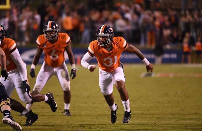 Sophomore Mike Green is longer active with the Virginia football team.