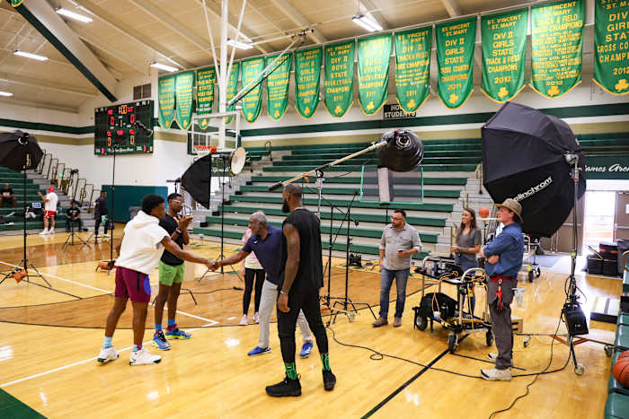 Jeffry A. Salter meets Bronny and Bryce James