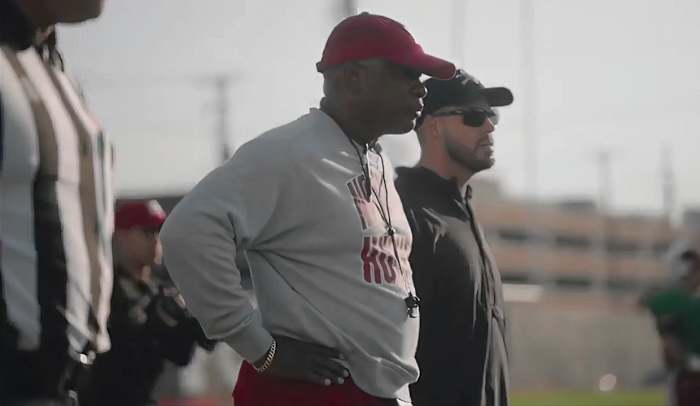 Mikey Joseph and Erik Chinander 2022 Oklahoma week