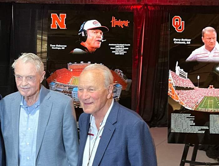Tom Osborne and Barry Switzer