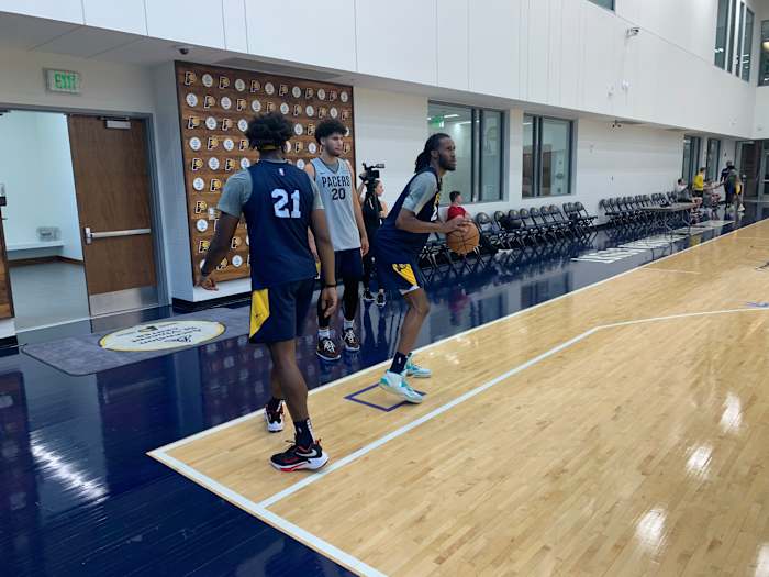 Bennie Boatwright of the Indiana Pacers