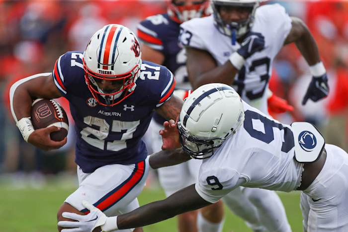 Jarquez Hunter vs Penn State.