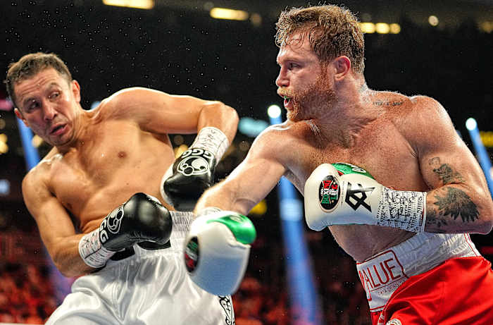Canelo Alvarez vs. GGG in Saturday’s trilogy.