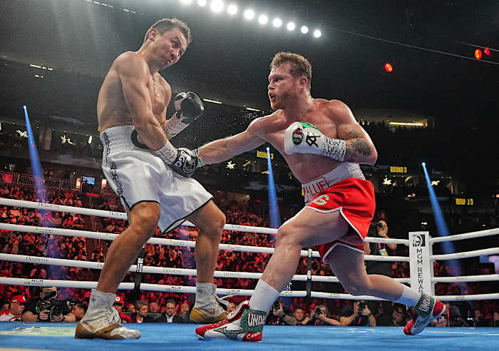 Canelo Alvarez vs. GGG in Saturday’s trilogy fight.