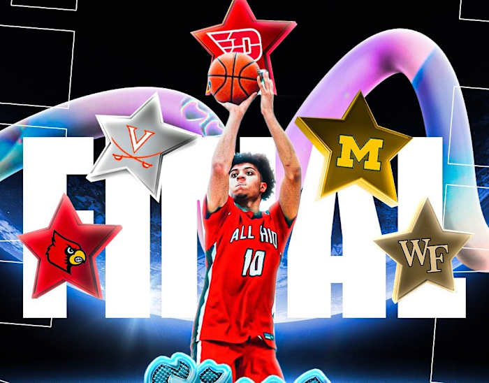Four-star shooting guard George Washington III has released his top five.