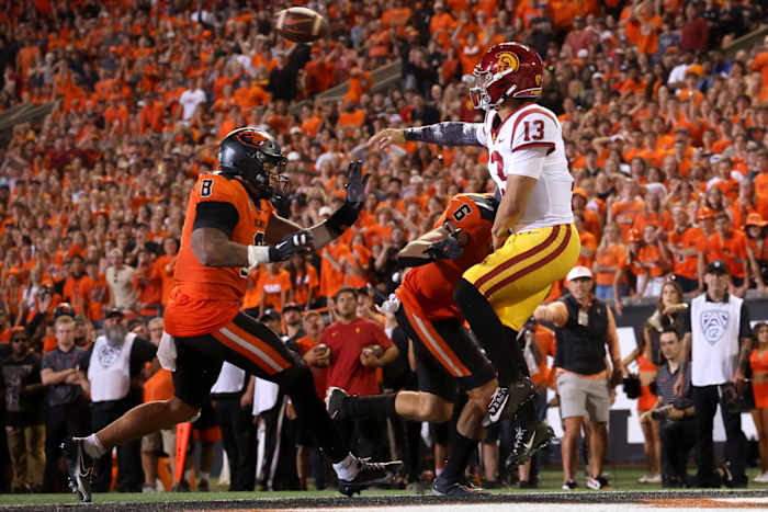 USC Trojans Oregon State football 202214