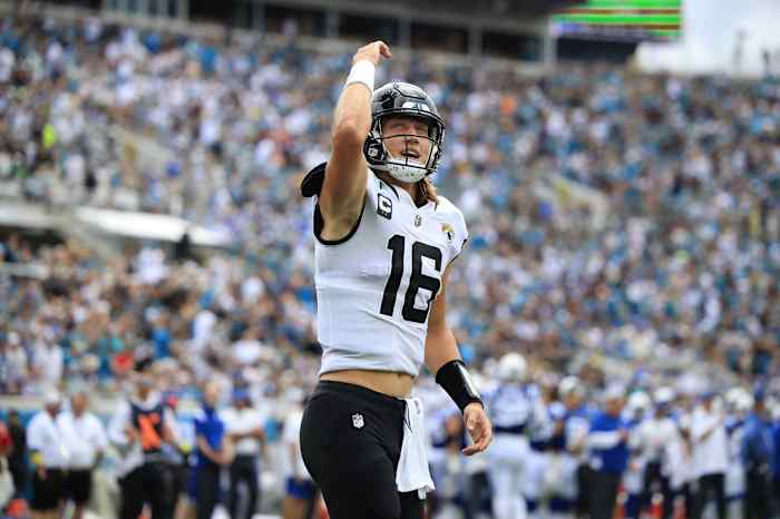 Jaguars quarterback Trevor Lawrence