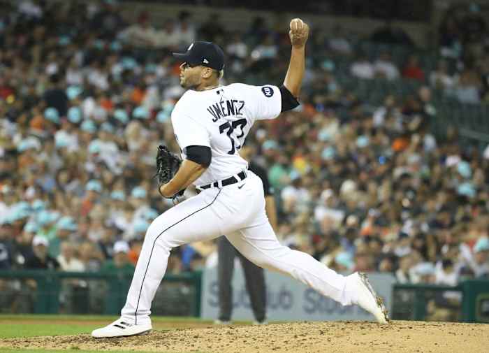 Joe Jimenez is a potential trade target for the Diamondbacks