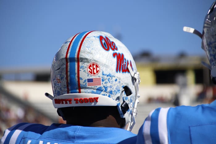 Ole Miss RealTree helmet