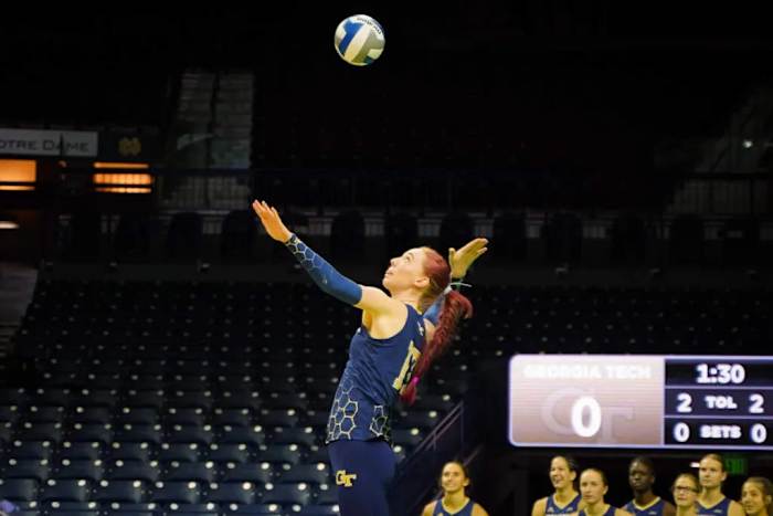 Georgia Tech Volleyball vs Notre Dame