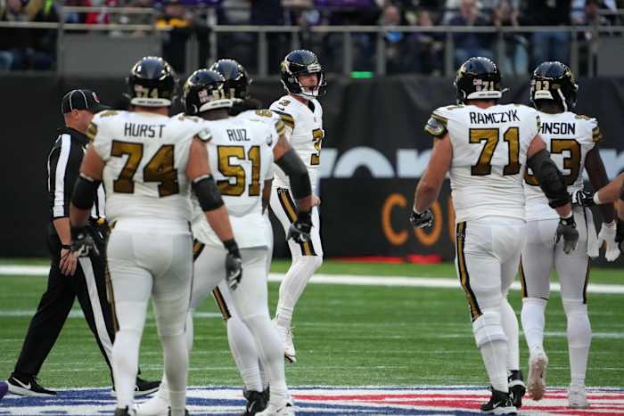 Saints offensive linemen