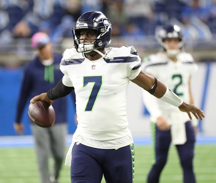 Seahawks quarterback Geno Smith