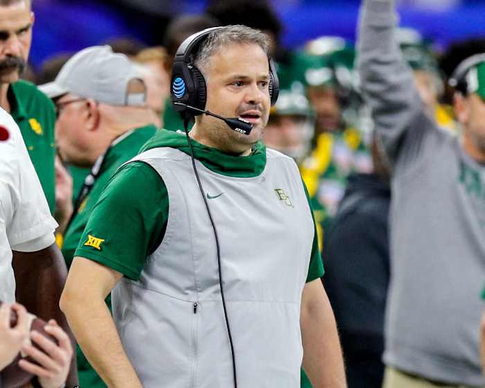 Former Baylor head coach Matt Rhule