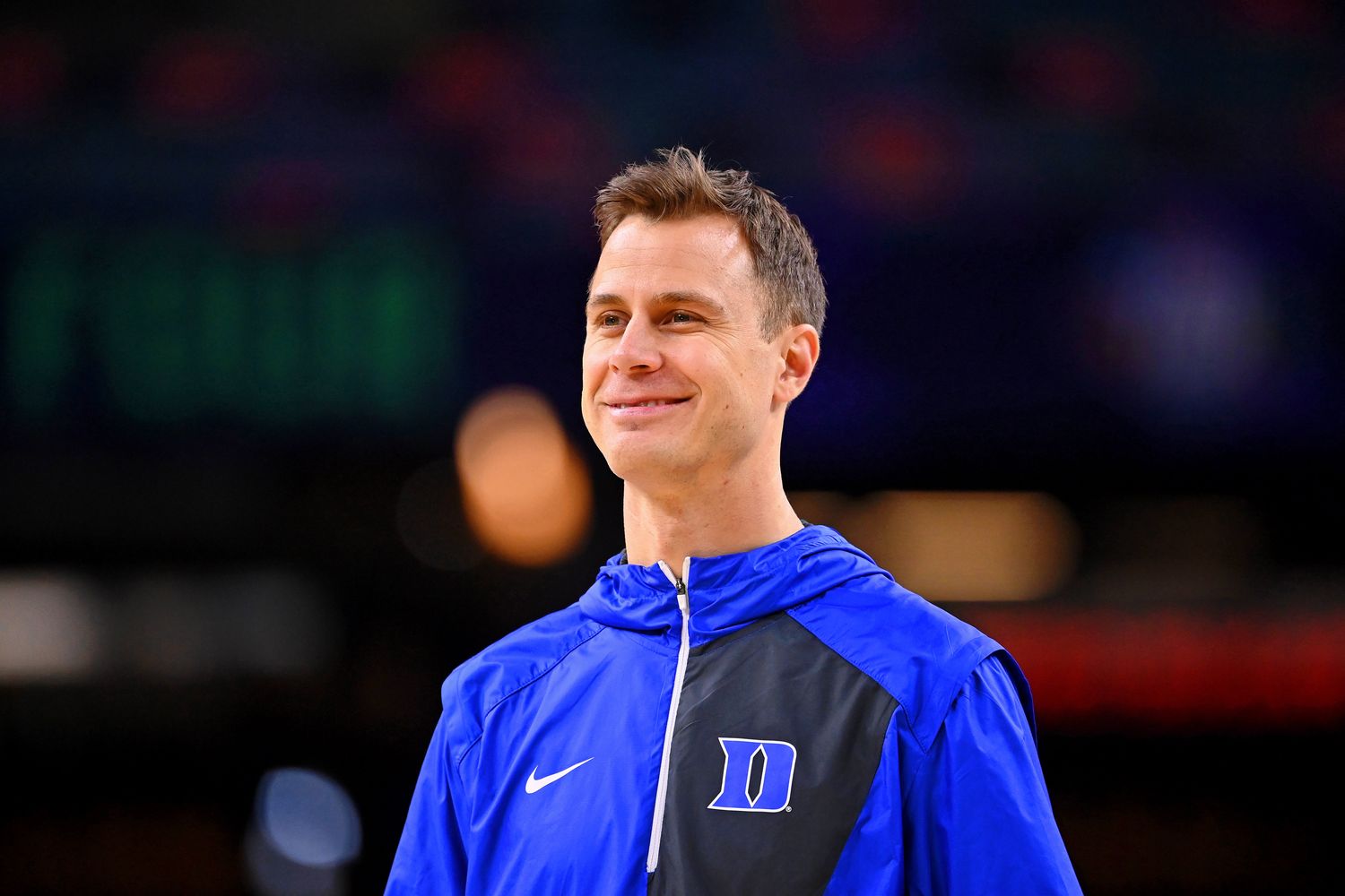 Duke basketball head coach Jon Scheyer