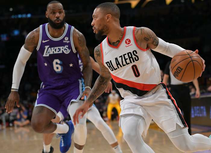 damian lillard lebron james