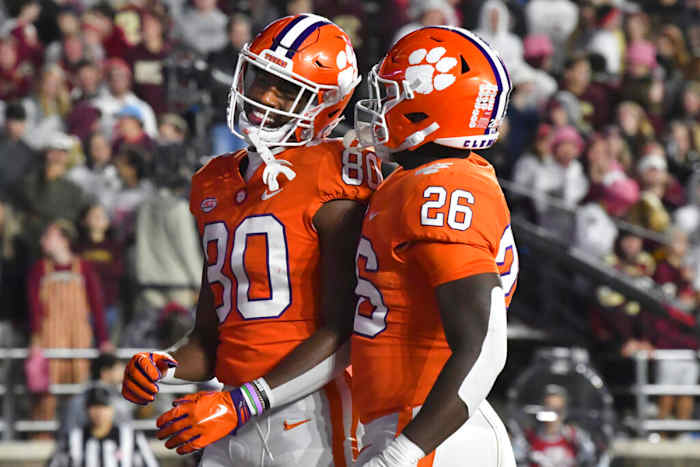 Clemson Tigers, Beaux Collins Phil Marah, touchdown celebration