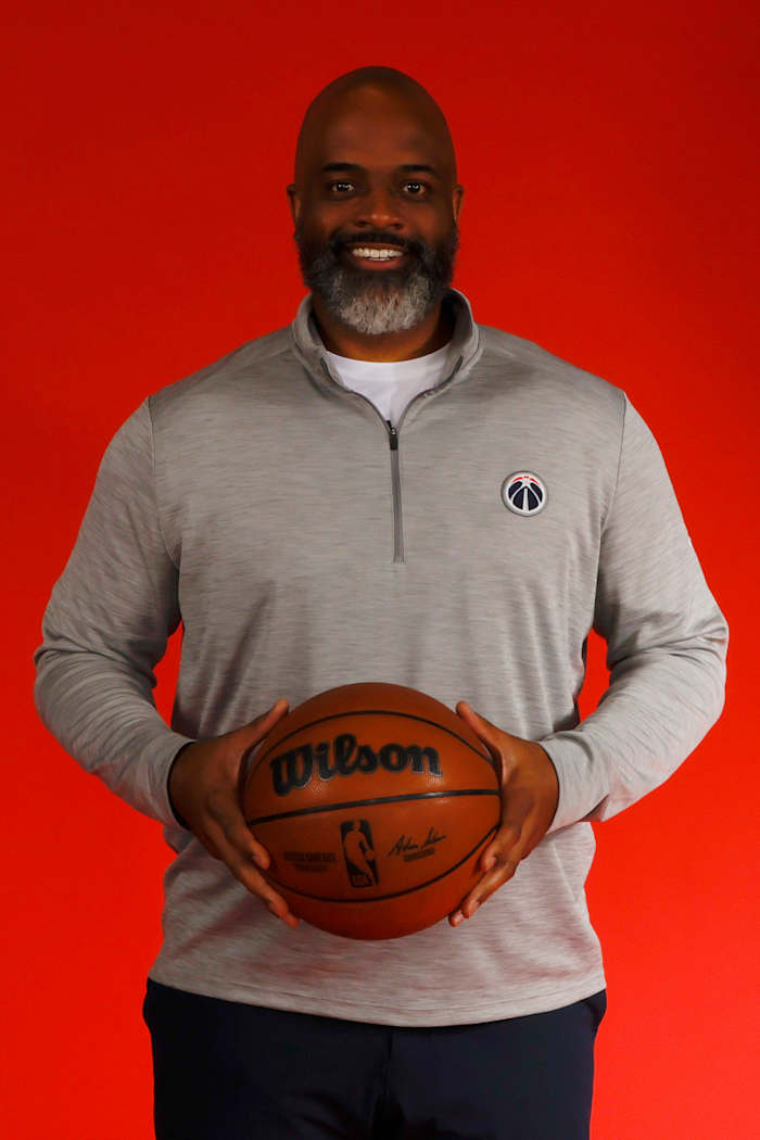 Coach Wes Unseld Jr Washington Wizards Media Day Photo