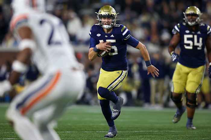 Georgia Tech quarterback Zach Gibson