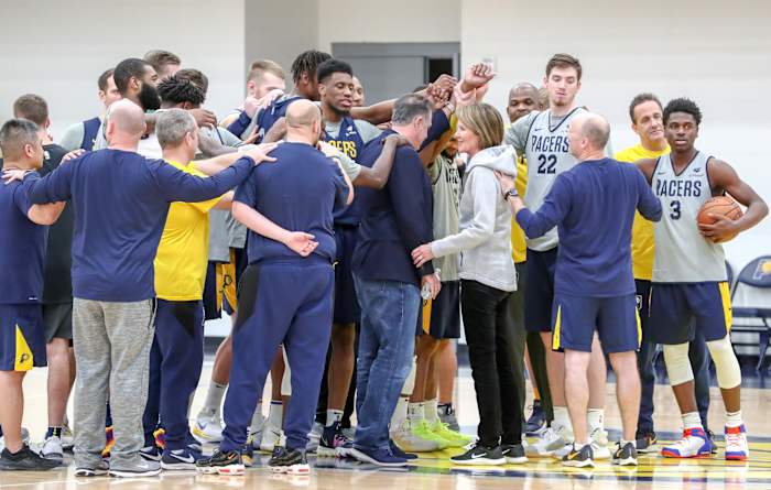 Kevin Pritchard Kelly Krauskopf Indiana Pacers