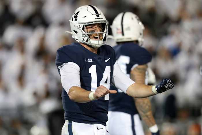 Penn State quarterback Sean Clifford