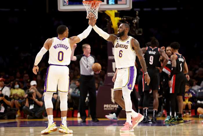 lebron james russell westbrook 10-23-22