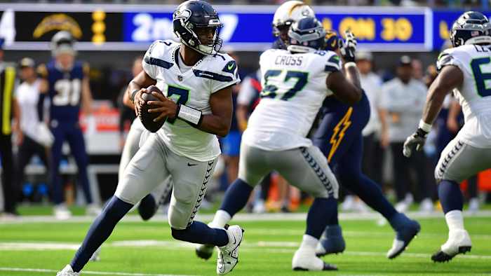 Geno Smith against Chargers