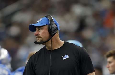 Detroit Lions head coach Dan Campbell