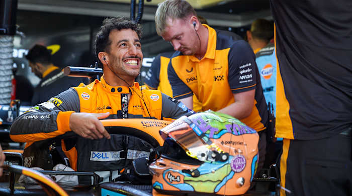 Daniel Ricciardo during the Mexico City Grand Prix weekend