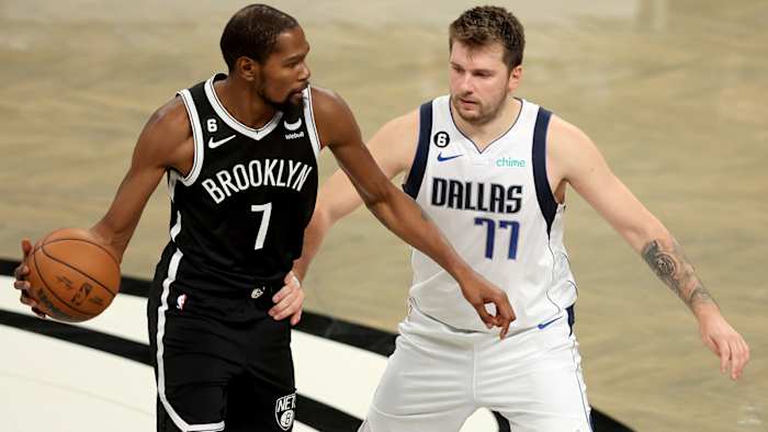 Kevin Durant and Luka Doncic
