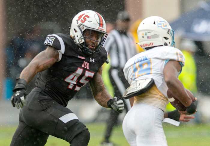 JSU linebacker Aubrey Miller Jr.