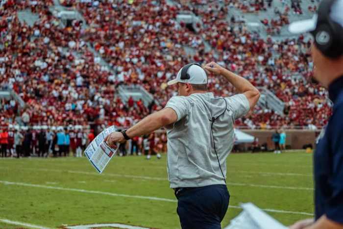 Georgia Tech coach Brent Key