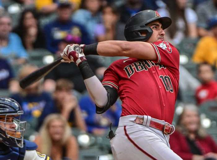 Josh Rojas hits a ninth inning home run against Milwaukee