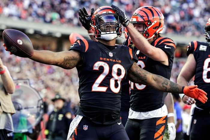 Cincinnati Bengals running back Joe Mixon