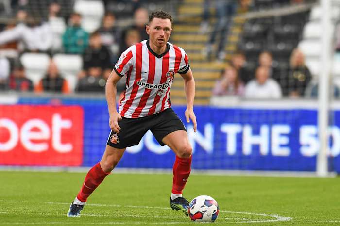 Corry Evans on the ball