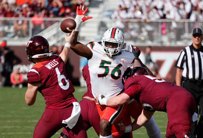 Miami Defensive Tackle Leonard Taylor