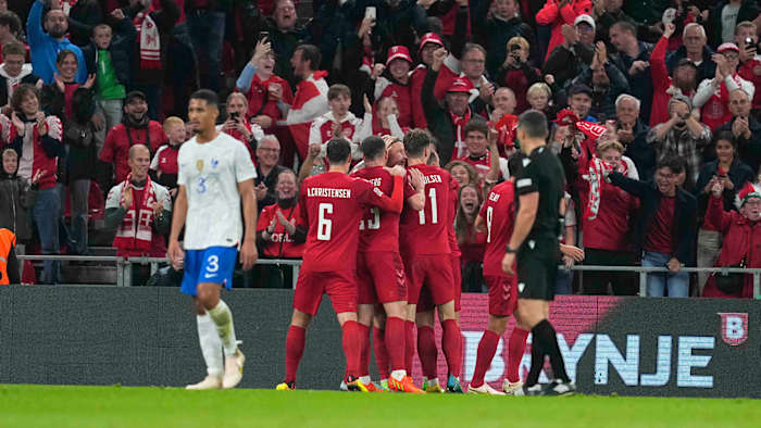 Denmark will face France at the World Cup