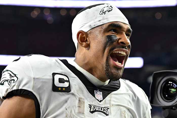 Philadelphia Eagles quarterback Jalen Hurts
