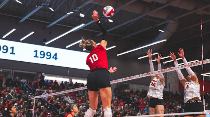 Madi Kubit 2022 Nebraska at Ohio State volleyball