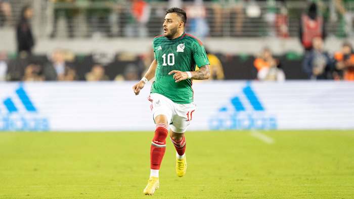 Mexico winger Alexis Vega