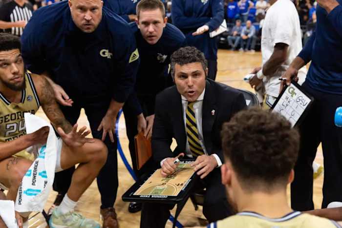 Georgia Tech head coach Josh Pastner