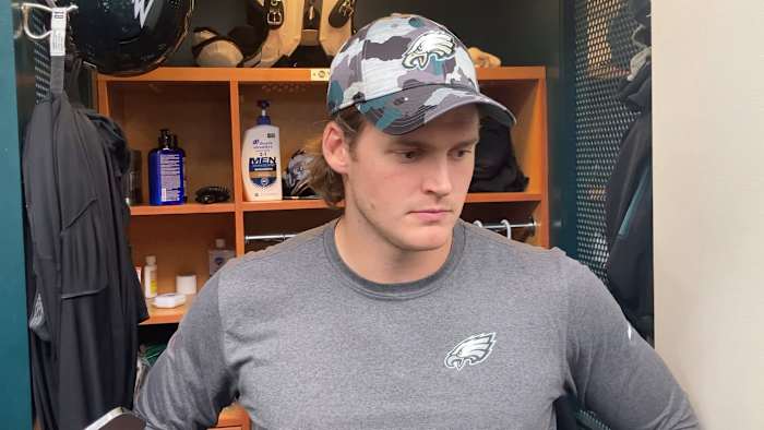 Eagles rookie TE Grant Clacaterra