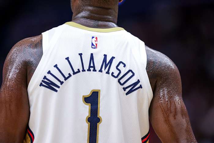 New Orleans Pelicans forward Zion Williamson
