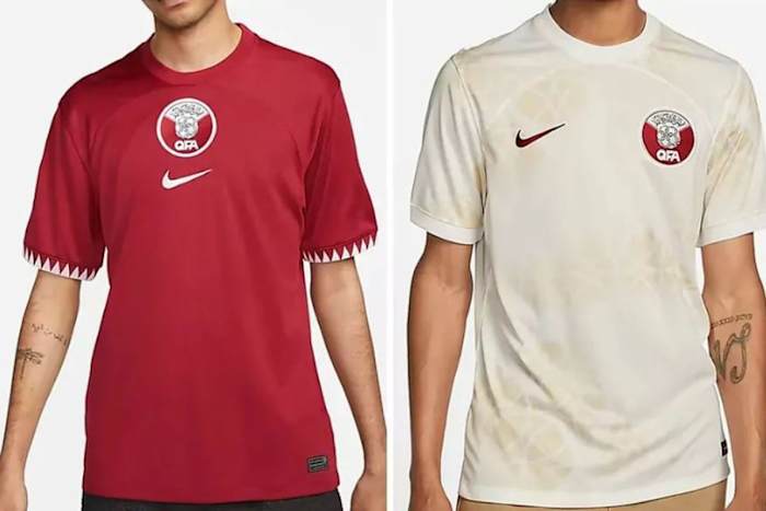Qatar's 2022 World Cup jerseys