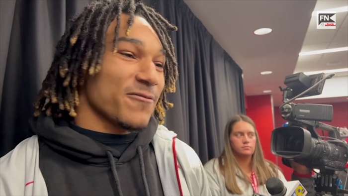 Brian Branch talks about forcing turnovers against Austin Peay