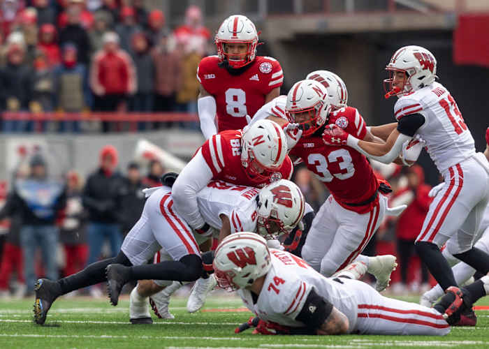 Defense 4 Nebraska Wisconsin football 2022