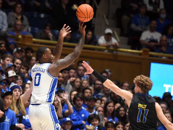 Dariq Whitehead, Duke Blue Devils