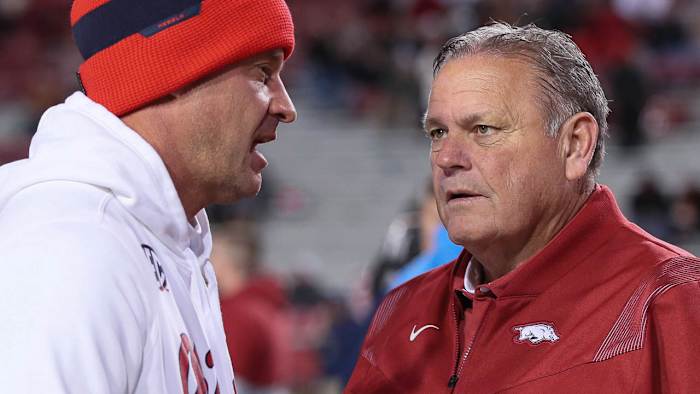 Lane Kiffin-Sam Pittman-Ole Miss