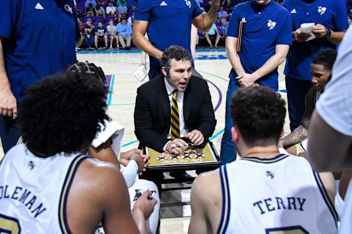 Georgia Tech head coach Josh Pastner